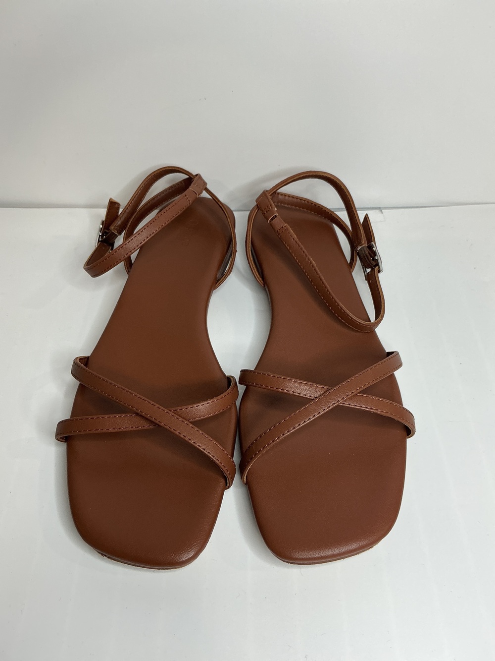 Italian Leather Ankle Strap Sandal